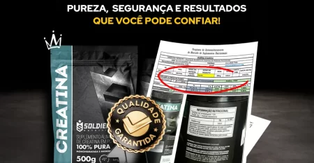 Creatina Monohidratada 500g Soldiers Nutrition Sabor Natural: Review Completo