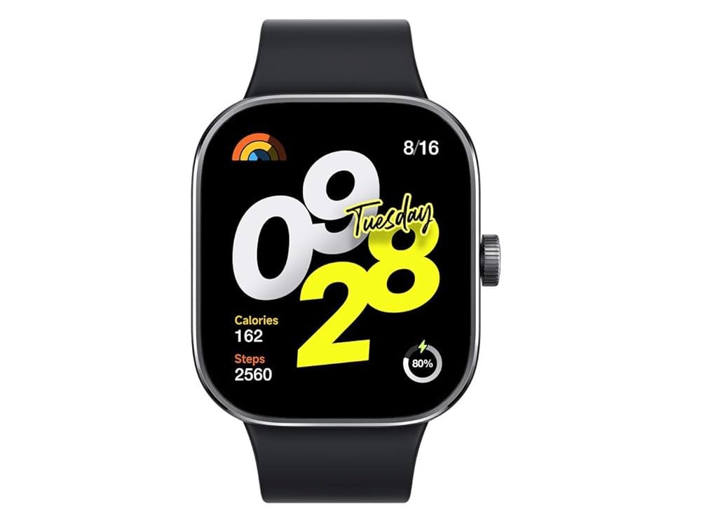 Smartwatch Xiaomi Redmi Watch 4 Hyper OS M2315W1 Obsidian Black BHR7854GL (Versão Global)