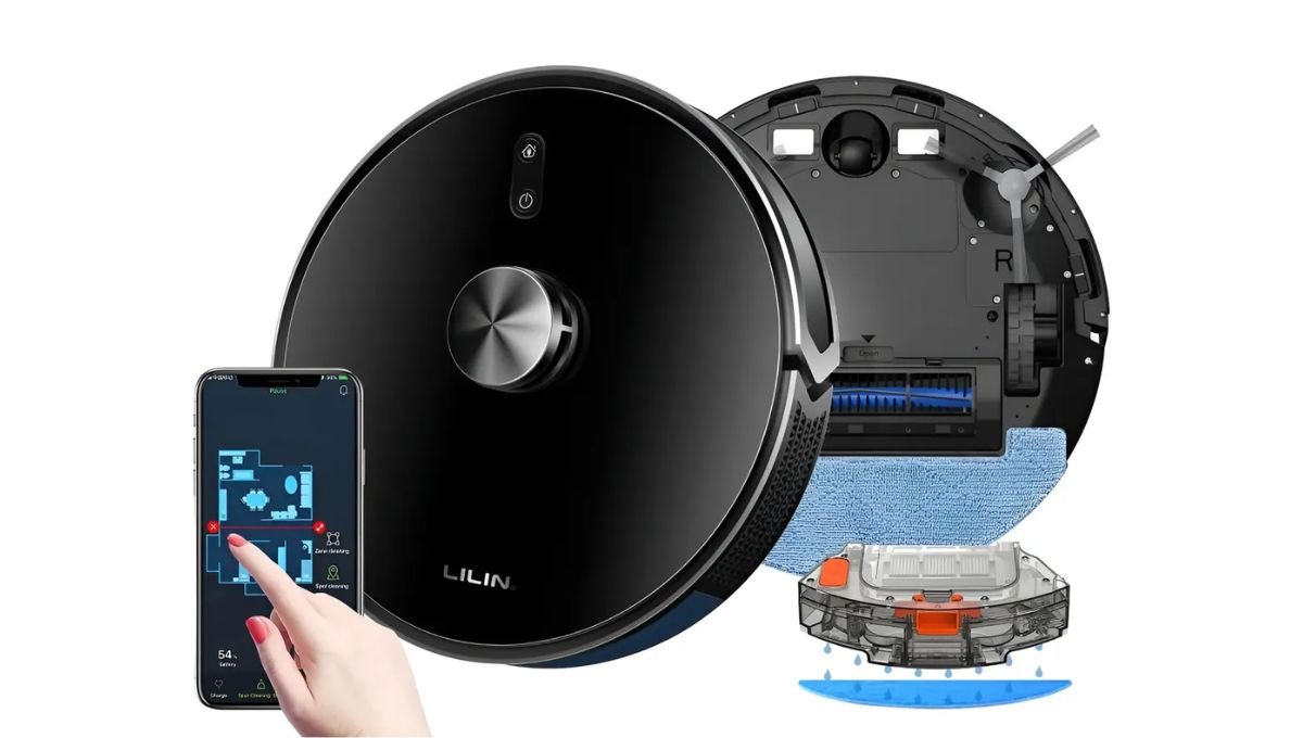 Robô Aspirador com Wi-Fi e Alexa